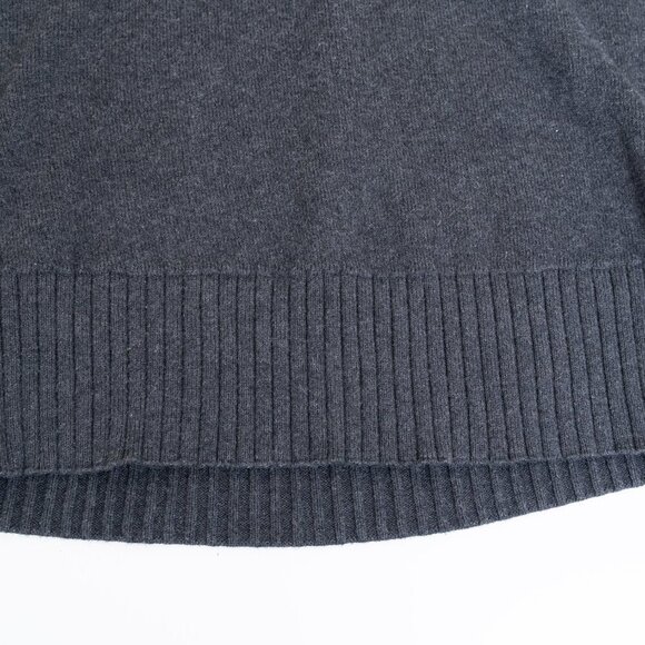 Lululemon Still Lotus Sweater Reversible in Heathered Black Fits Small - Picture 13 of 13